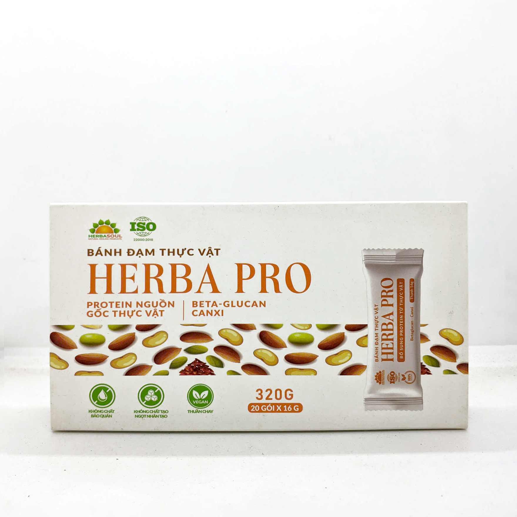 bánh đạm thực vật herba pro